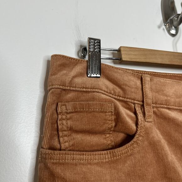 LOFT Skinny High Rise Corduroy Pants Brown Womens Size 31 12 Tan Academia - Picture 2 of 7